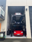 AA4C 4 Post Triple Car Parking Lift Auto Parking System Car Storage System